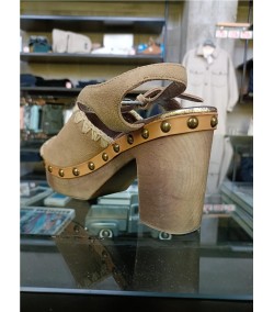 Zapatos de tacón MOU Wood San Suede
