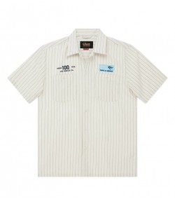 Camisa Deus Ex Machina Forecourt Stripe Shirt