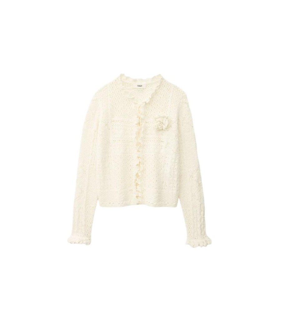 Cardigan Ba&sh Soria ECRU