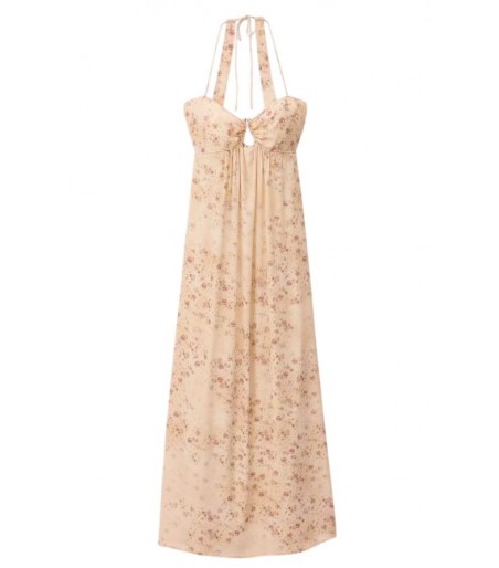 Vestido Ba&sh Robe Natz ECRU