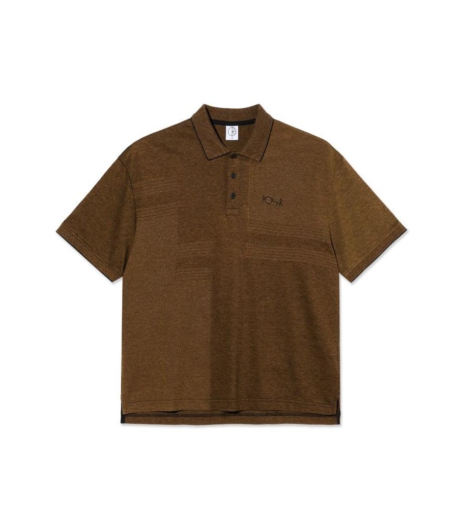 Polo Polar Skate Surf Pique polo BLACK
