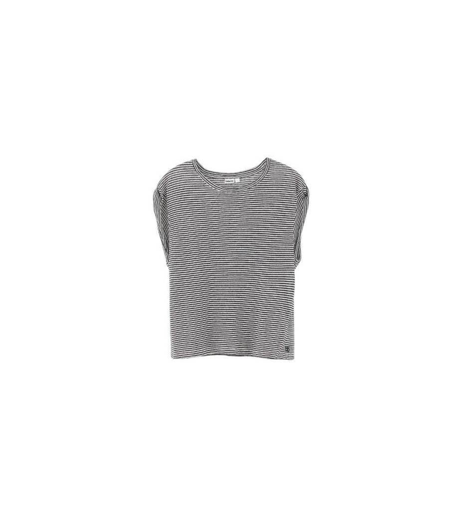 Camiseta Bellerose Vlyn BLACK WHITE