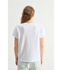Camiseta American Vintage Ykobow BLANCO