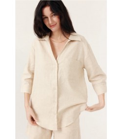 Camisa Art Love Avelyne BEIGE